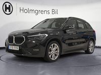 Begagnad BMW X1 Sport Line 125 HK (91 kW) 2021 Svart SUV