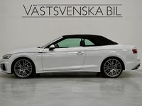 Begagnad Audi A5 Cabriolet S-Line 265 HK (194 kW) 2022 Vit Cab
