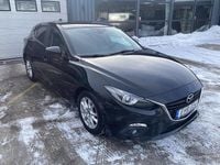 Begagnad Mazda 3 Vision 120 HK (88 kW) 2014 Svart Halvkombi