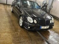 Begagnad Mercedes E320 225 HK (165 kW) 2007 Svart Sedan