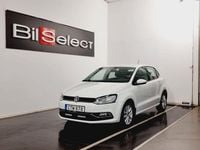 Begagnad VW Polo 90 HK (66 kW) 2016 Vit Halvkombi