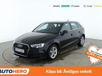 Begagnad Audi A3 151 HK (111 kW) 2018 Svart Sedan