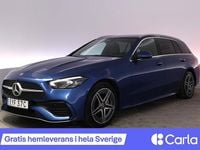 Begagnad Mercedes C300e AMG 230 HK (169 kW) 2022 Blå Kombi