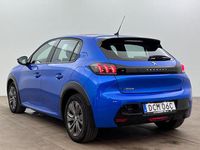 Begagnad Peugeot e-208 Allure 100 kW (136 HK) 2020 Blå Halvkombi