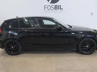 Begagnad BMW 118 Advantage 143 HK (105 kW) 2008 Svart Halvkombi