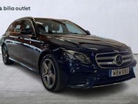 Begagnad Mercedes E300 AMG 306 HK (225 kW) 2019 Mörkblå Kombi