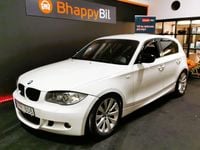 Begagnad BMW 118 Advantage 143 HK (105 kW) 2010 Vit Halvkombi