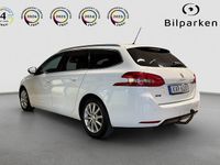 Begagnad Peugeot 308 SW Allure 120 HK (88 kW) 2016 Vit Kombi