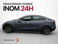 Begagnad Tesla Model 3 Standard Range Plus 239 kW (325 HK) 2019 Grå Sedan