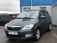 Begagnad Skoda Fabia 86 HK (63 kW) 2010 Mörkgrå Halvkombi