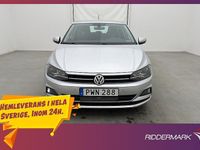 Begagnad VW Polo 95 HK (69 kW) 2018 Silver Halvkombi