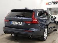 Begagnad Volvo V60 Momentum 197 HK (144 kW) 2021 Blå met. (denim blue) Kombi