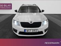 begagnad Skoda Octavia Kombi RS TDI Värmare Navi Snesorer Drag 2015, Kombi