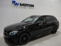Begagnad Mercedes C220 AMG 194 HK (142 kW) 2021 Svart Kombi