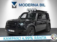 Begagnad Land Rover Defender Black Edition 400 HK (294 kW) 2021 Svart SUV