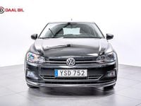 Begagnad VW Polo 95 HK (69 kW) 2018 Svart Halvkombi