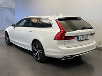 begagnad Volvo V90 Recharge T8 AWD T8 TE R-Design / Rattvärme / 2019 Vit