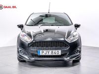 Begagnad Ford Fiesta ST-Line 101 HK (74 kW) 2017 Svart Halvkombi