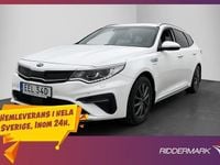 Begagnad Kia Optima Advance 205 HK (150 kW) 2020 Vit Kombi