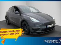 Begagnad Tesla Model Y Long Range AWD 378 kW (514 HK) 2021 Grå SUV
