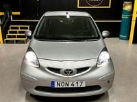Begagnad Toyota Aygo 68 HK (50 kW) 2008 Silver Halvkombi