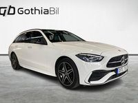 Begagnad Mercedes C300e AMG line 313 HK (230 kW) 2022 Vit Kombi