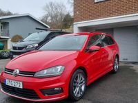 begagnad VW Golf VII Sportscombi 2.0 TDI R-line D-värm Drag