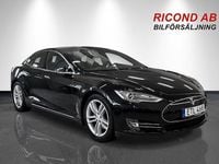 Begagnad Tesla Model S 386 kW (525 HK) 2015 Svart Halvkombi