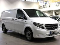 begagnad Mercedes e-Vito 113 Benz111 LÅNG 41 kWh 3-SITS BACKKAMERA 2020, Minibuss