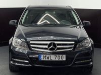 Begagnad Mercedes C180 Avantgarde 156 HK (114 kW) 2012 Svart