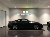 Begagnad Porsche 911 Turbo 420 HK (308 kW) 2003 Basaltsvart metallic/svart läder Sportkupé