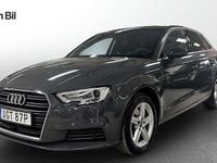 Begagnad Audi A3 Sportback Proline 150 HK (110 kW) 2019 Grå Halvkombi