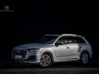 Begagnad Audi Q7 S-Line 286 HK (210 kW) 2020 Silver SUV