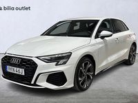 Begagnad Audi A3 Sportback e-tron Comfort 150 HK (110 kW) 2020 Vit Halvkombi
