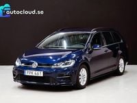 Begagnad VW Golf VII R-line 150 HK (110 kW) 2018 Mörkblå Kombi
