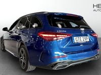 Begagnad Mercedes C300e AMG 313 HK (230 kW) 2022 Blå Kombi