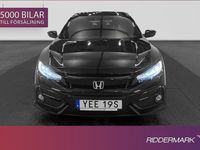 begagnad Honda Civic 1.0 i-VTEC Elegance Kamera Navi Välservad 2021, Halvkombi