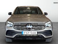 Begagnad Mercedes GLC300e Night 333 HK (244 kW) 2021 Silver Sportkupé