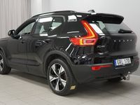 begagnad Volvo XC40 P8 AWD Recharge Pure Electric | Se utrustning 2021 Svart