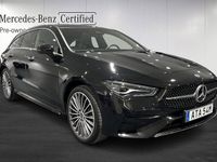 Begagnad Mercedes CLA250 Shooting Brake AMG line 218 HK (160 kW) 2025 Svart Kombi