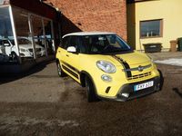 Begagnad Fiat 500L Cross 84 HK (61 kW) 2014 Gul Minibuss
