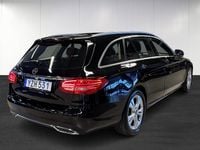 Begagnad Mercedes C180 Avantgarde 156 HK (114 kW) 2018 Svart Kombi