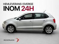 Begagnad VW Polo 90 HK (66 kW) 2014 Silver Halvkombi