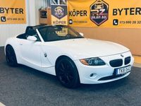 Begagnad BMW Z4 192 HK (141 kW) 2004 Vit Cab
