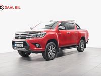 begagnad Toyota HiLux DUBBELHYTT 2.4 AWD 150HK P-VÄRME FOCAL® KAMERA