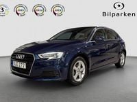 Begagnad Audi A3 Sportback Comfort 150 HK (110 kW) 2016 Blå Halvkombi