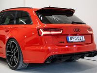 begagnad Audi RS6 Avant 4.0 TFSI Milltek BOSE B-kamera Navi 560hk