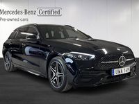 Begagnad Mercedes C300 AMG line 313 HK (230 kW) 2023 Svart Kombi