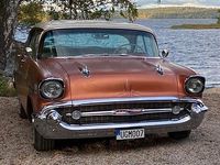 Begagnad Chevrolet Bel Air Sport 330 HK (242 kW) 1957 Sierra gold Sedan