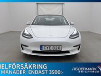 Begagnad Tesla Model 3 Long Range AWD 366 kW (498 HK) 2019 Vit Sedan